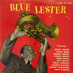 Lester Young Blue Lester Vinyl LP