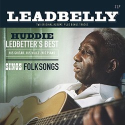 Leadbelly Huddie Ledbetter's Best - His Guitars - His Voice - His Piano & Sings Folksongs Vinyl 2 LP