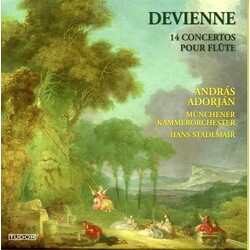 François Devienne / András Adorján / Münchener Kammerorchester / Hans Stadlmair 14 Concertos Pour Flute Vinyl LP