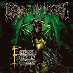 Cradle Of Filth Eleven Burial Masses Vinyl 2 LP