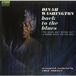 Dinah Washington Back To The Blues -Hq- =180 Gr= Vinyl LP