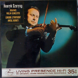 Henryk Szeryng / Johannes Brahms / The London Symphony Orchestra / Antal Dorati Violin Concerto Vinyl LP