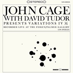 John Cage / David Tudor Variations IV Vinyl LP