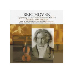 Ludwig van Beethoven / Herbert von Karajan Symphony N°.2 / Violin Romances N°.1 & 2 Vinyl LP