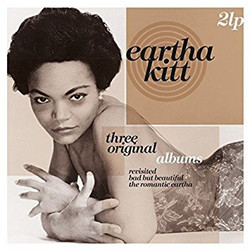 Eartha Kitt Three Original Albums: Revisited / Bad But Beautiful / The Romantic Eartha Vinyl 2 LP