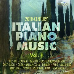 Various 20th-Century Italian Piano Music Vinyl LP