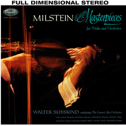 Nathan Milstein Milstein Masterpieces For Violin And Orchestra ‎ Vinyl LP