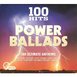 V/A 100 Hits - Power Ballads In New Sleek Slim Digipak 5 CD