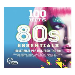 V/A 100 Hits - 80S Essentials In New Sleek Slim Digipak 5 CD
