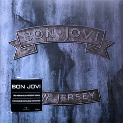 Bon Jovi New Jersey Vinyl 2 LP
