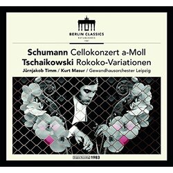 Jürnjakob Timm / Kurt Masur / Gewandhausorchester Leipzig / Robert Schumann / Pyotr Ilyich Tchaikovsky Cellokonzert A-Moll / Rokoko-Variationen Vinyl 