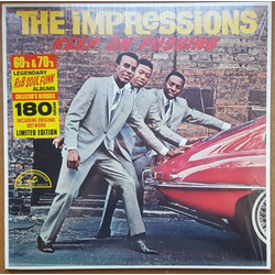 The Impressions Keep on Pushing Vinyl LP