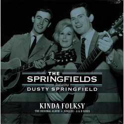 The Springfields Kinda Folksy + Singles - A & B Sides Vinyl LP
