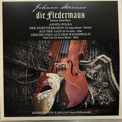 Johann Strauss Jr. / Herbert von Karajan / Wiener Philharmoniker Die Fledermaus Vinyl LP