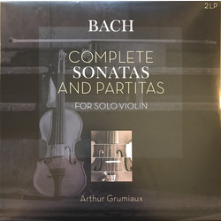 Johann Sebastian Bach / Arthur Grumiaux Complete Sonatas And Partitas For Solo Violin Vinyl 2 LP