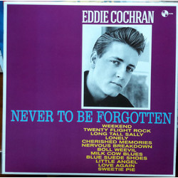 Eddie Cochran Never To Be Forgotten Vinyl LP
