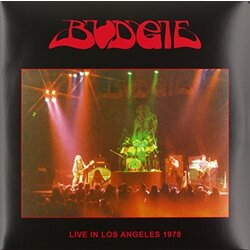 Budgie Live In Los Angeles 1978 Vinyl 2 LP