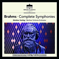 Johannes Brahms / Günther Herbig / Berliner Sinfonie Orchester Complete Symphonies Vinyl LP
