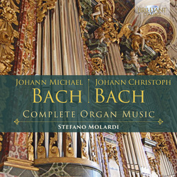 Johann Michael Bach / Johann Christoph Bach / Stefano Molardi Complete Organ Music Vinyl LP