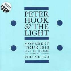 Peter Hook And The Light Movement Tour 2013 Live In Dublin The Academy 22/11/13 Volume Two Vinyl LP