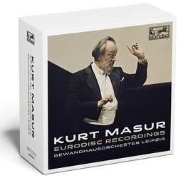 Kurt Masur / Gewandhausorchester Leipzig Eurodisc Recordings Vinyl LP