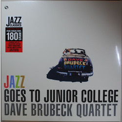 The Dave Brubeck Quartet Jazz Goes To Junior College Vinyl LP