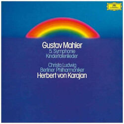 Gustav Mahler / Christa Ludwig / Berliner Philharmoniker / Herbert von Karajan 5. Symphonie / Kindertotenlieder Vinyl 2 LP