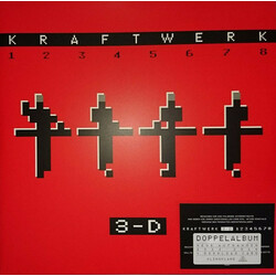 Kraftwerk 3-D (1 2 3 4 5 6 7 8) Vinyl 2 LP