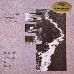 John McLaughlin / Al Di Meola / Paco De Lucía Passion, Grace & Fire Vinyl LP