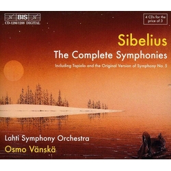 Jean Sibelius / Lahti Symphony Orchestra / Osmo Vänskä The Complete Symphonies Vinyl LP
