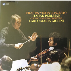 Johannes Brahms / Itzhak Perlman / The Chicago Symphony Orchestra / Carlo Maria Giulini Brahms: Violin Concerto Vinyl LP