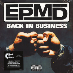 EPMD Back In Business Vinyl 2 LP