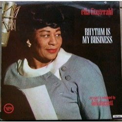 Ella Fitzgerald Rhythm Is My Business Vinyl LP