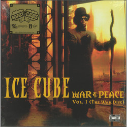 Ice Cube War & Peace Vol. 1 (The War Disc) Vinyl 2 LP
