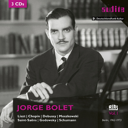 Jorge Bolet Rias Vol.1 Plays Liszt/Chopin/Debussy/Moszkowski A.O./1962-1973 3 CD