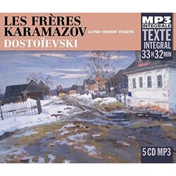 Audiobook Les Freres Karamazov Dostoievski 5 CD