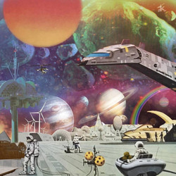 Various Moon Rocks : Extraplanetary Funk, Space Disco & Galactic Boogie Vinyl LP