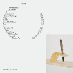 No Age Snares Like A Haircut Vinyl LP