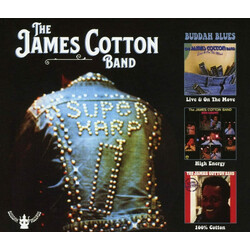 The James Cotton Band Live And On The Move / High Energy / 100% Cotton CD