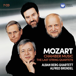 Mozart W.A. Chamber Music - Thealban Berg Quartett/Alfred Brendel 7 CD