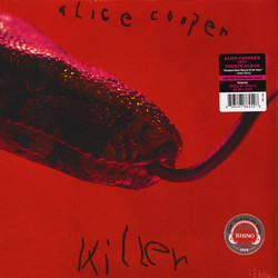 Alice Cooper Killer -Coloured- Red/Black Swirl Vinyl W/Fold-Out Calender Sleeve Vinyl LP