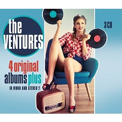 The Ventures 4 Original Albums Plus In Mono And Stereo !! Vinyl LP