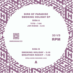 Bird Of Paradise Smoking Holiday EP Vinyl LP