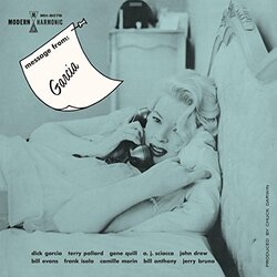 Dick Garcia Message From Garcia On Icy Light Blue Translucent Vinyl! Vinyl LP