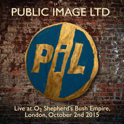 Public Image Limited Live at O2 Shepherd's Bush Empire, London, October 2nd 2015 Vinyl 2 LP
