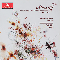 Wolfgang Amadeus Mozart / Tomas Cotik / Tao Lin 16 Sonatas for Violin & Piano Vinyl LP
