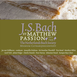 Johann Sebastian Bach / Kampen Boys Choir / De Nederlandse Bachvereniging / Jos Van Veldhoven St. Matthew Passion BWV 244 Vinyl LP