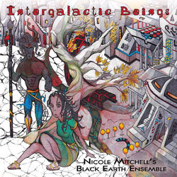 Nicole Mitchell's Black Earth Ensemble Intergalactic Beings Vinyl 2 LP
