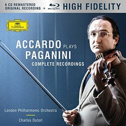 Paganini Accardo Plays Paganini/ Salvatore Accardo -Cd+Blry- 7 CD