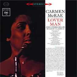 Carmen McRae Sings Lover Man And Other Billie Holiday Classics Vinyl LP